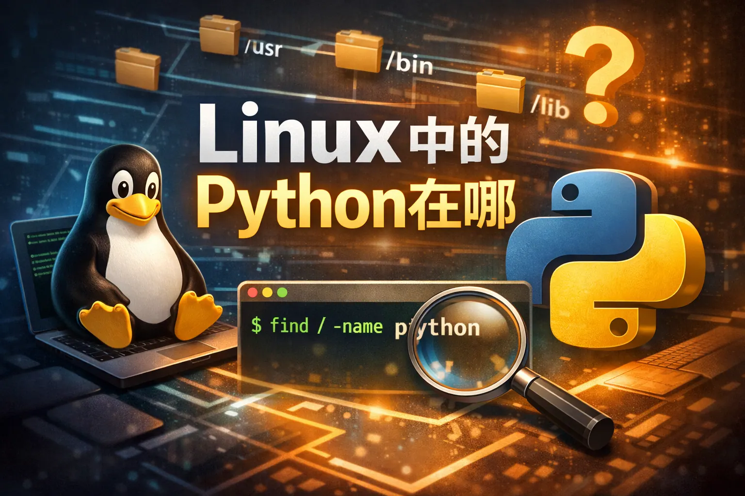 linux中的python在哪