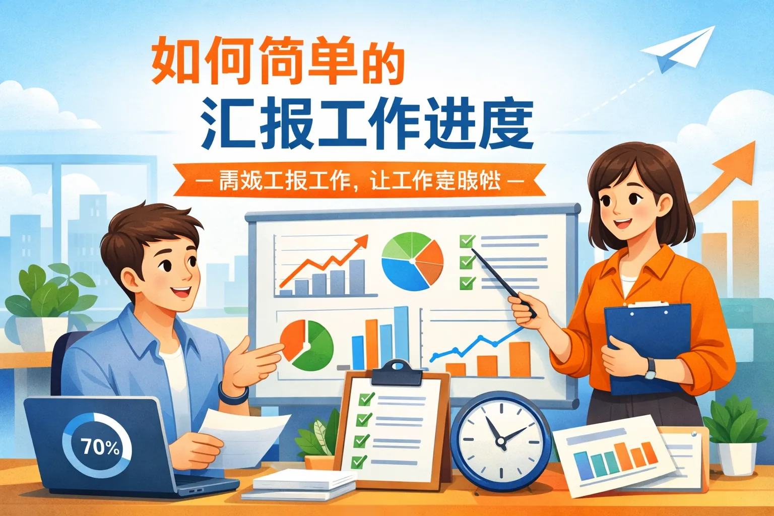 如何简单的汇报工作进度