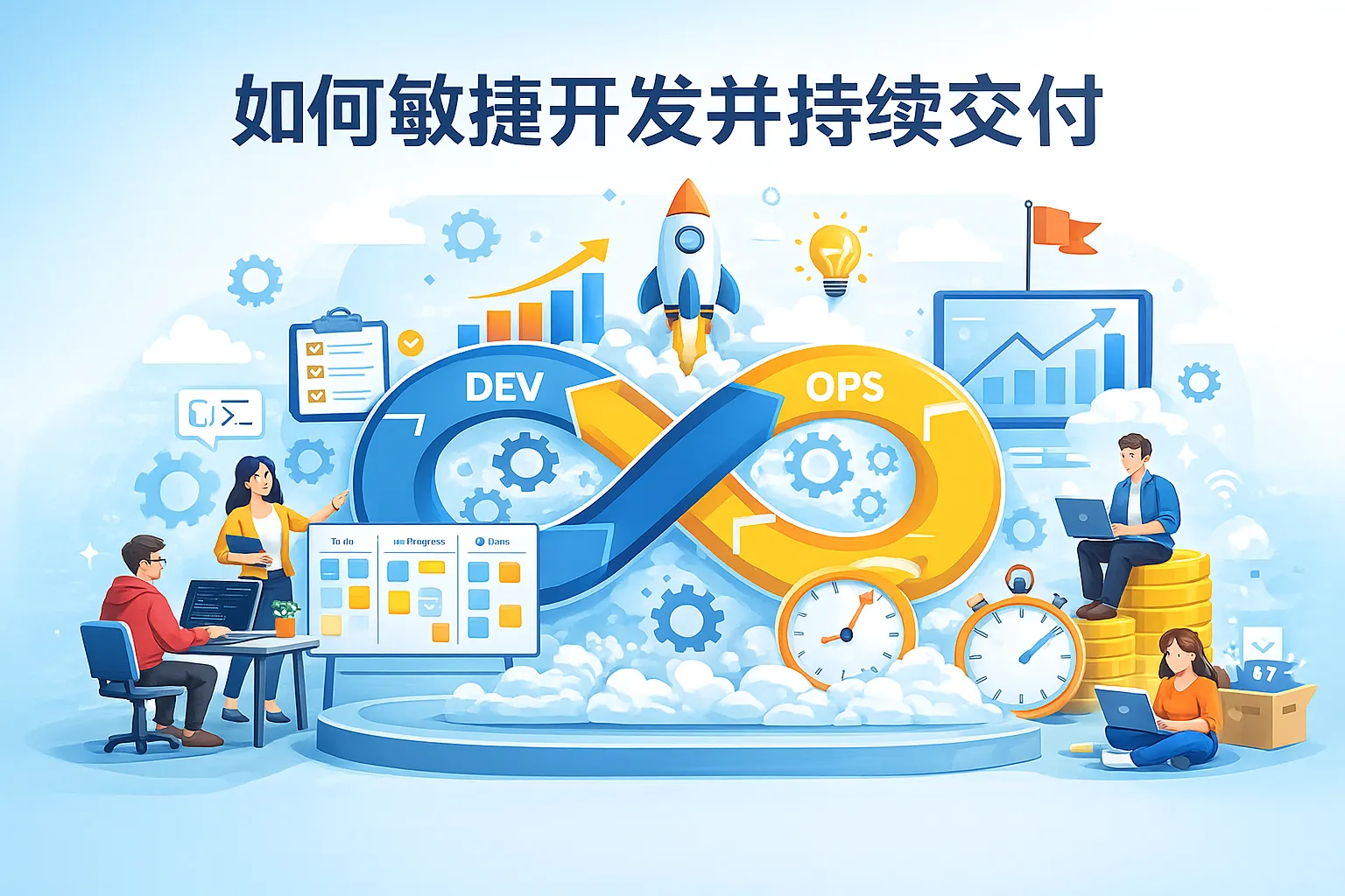 如何敏捷开发并持续交付