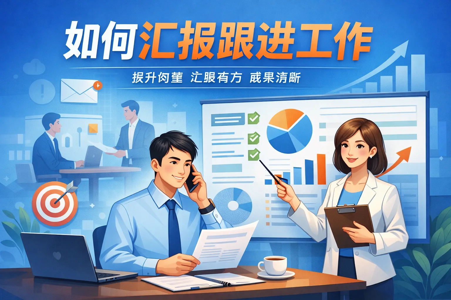 如何汇报跟进工作