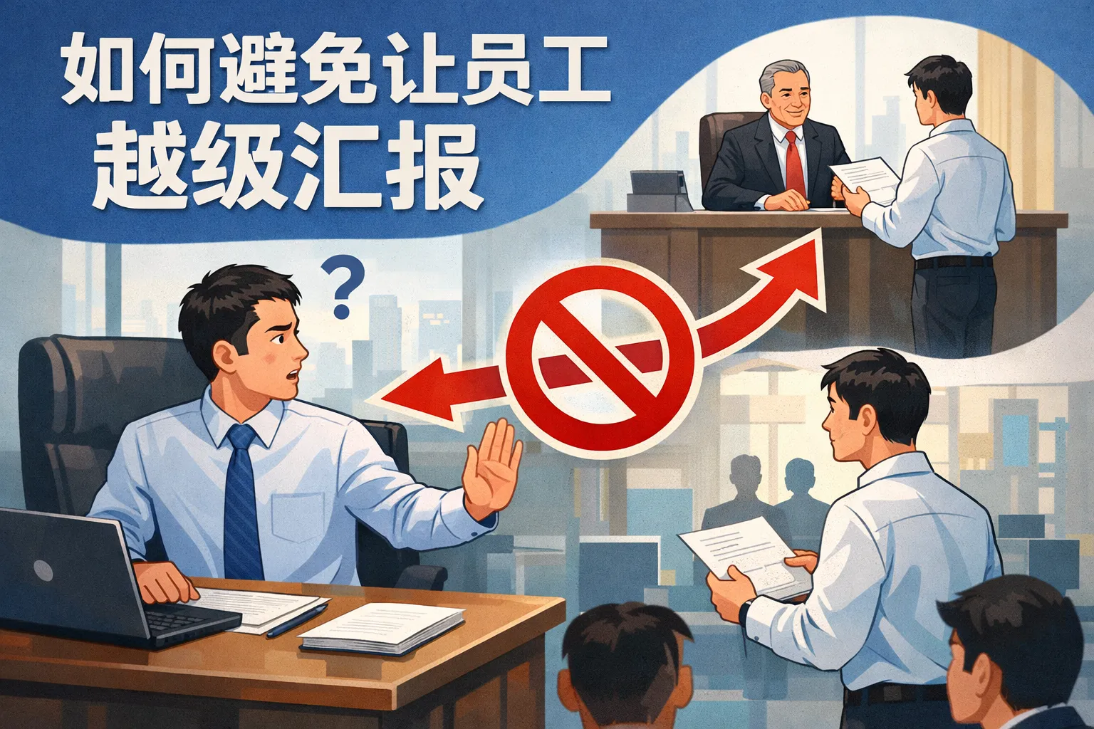 如何避免让员工越级汇报