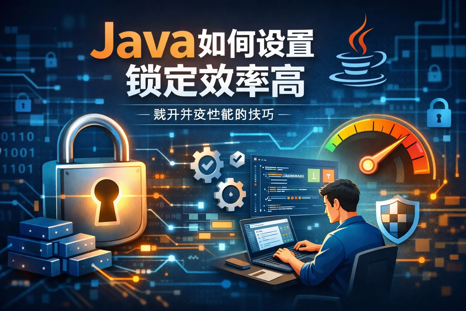 java如何设置锁定效率高