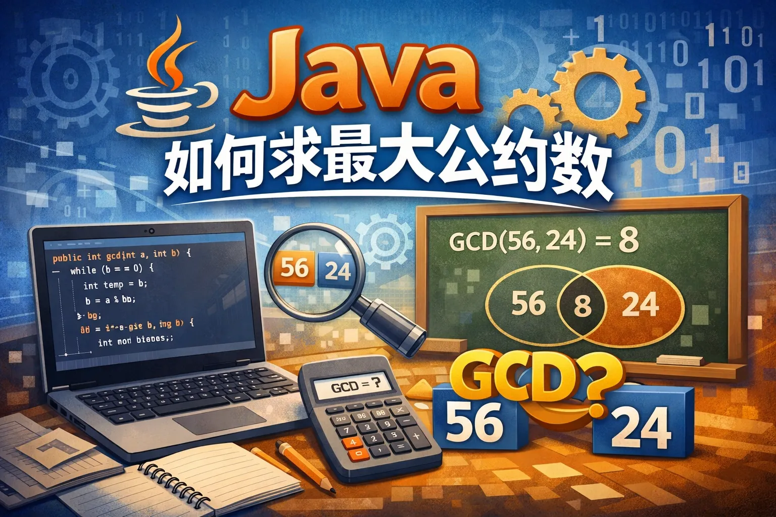 java 如何求最大公约数