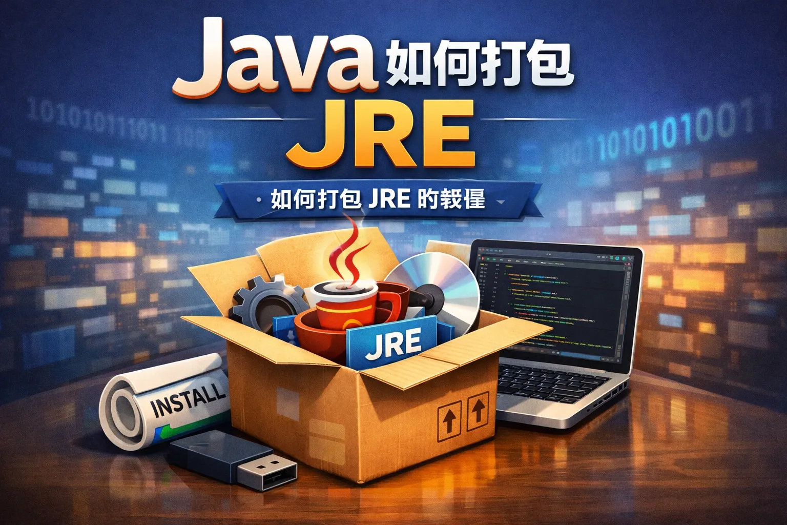 java如何打包jre
