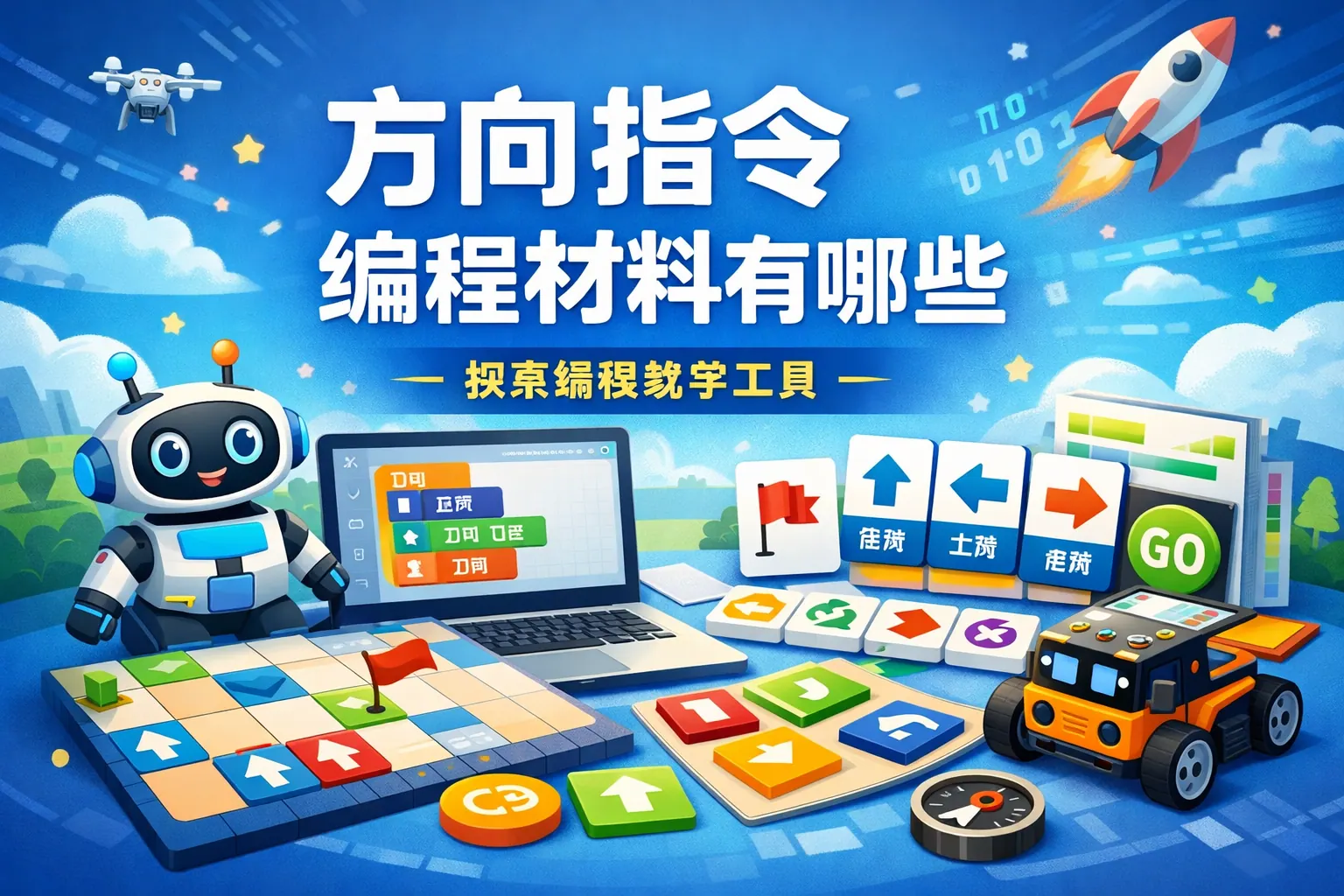 方向指令编程材料有哪些