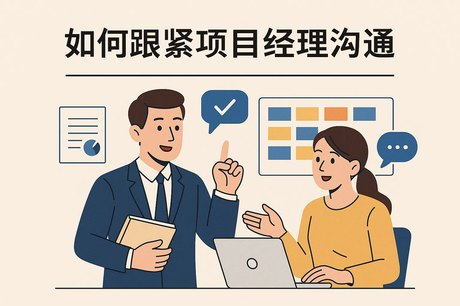 如何跟紧项目经理沟通