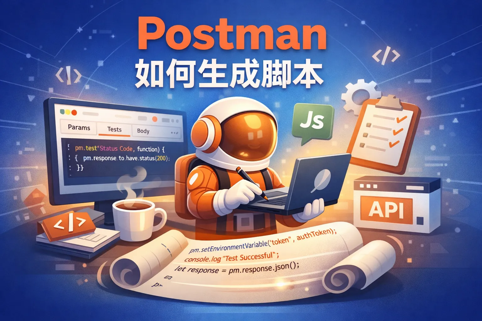 postman如何生成脚本