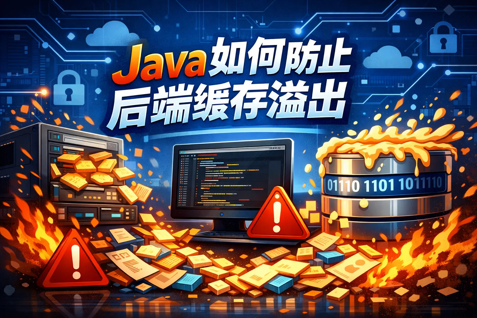 java如何防止后端缓存溢出