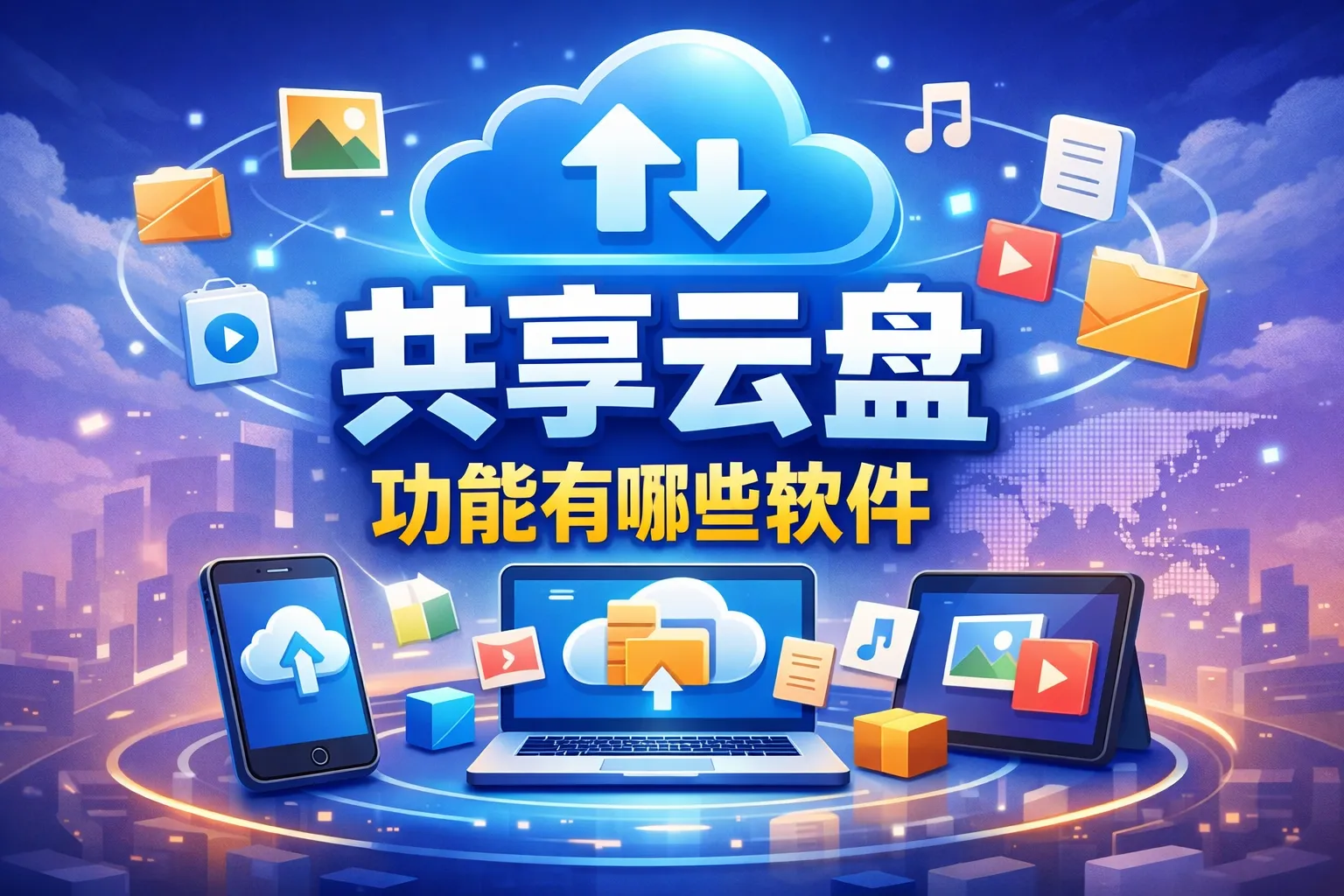 共享云盘功能有哪些软件