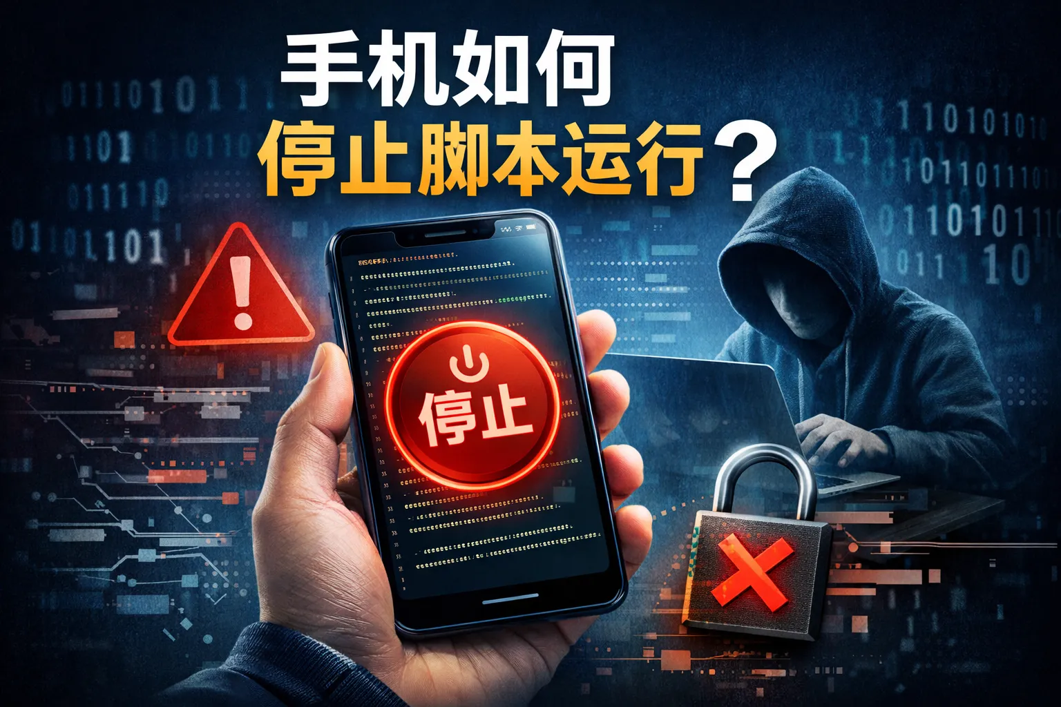 手机如何停止脚本运行