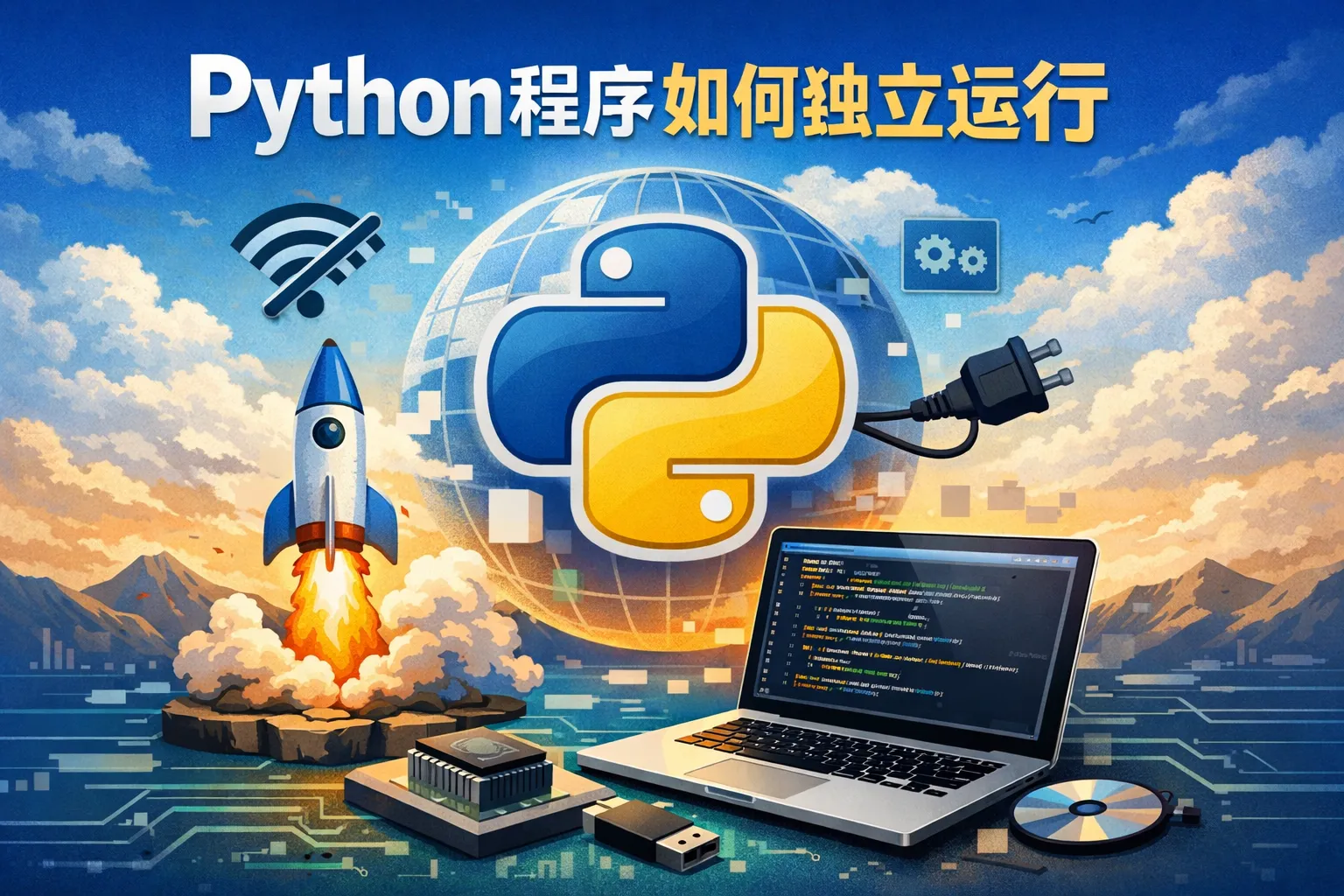 python程序如何独立运行