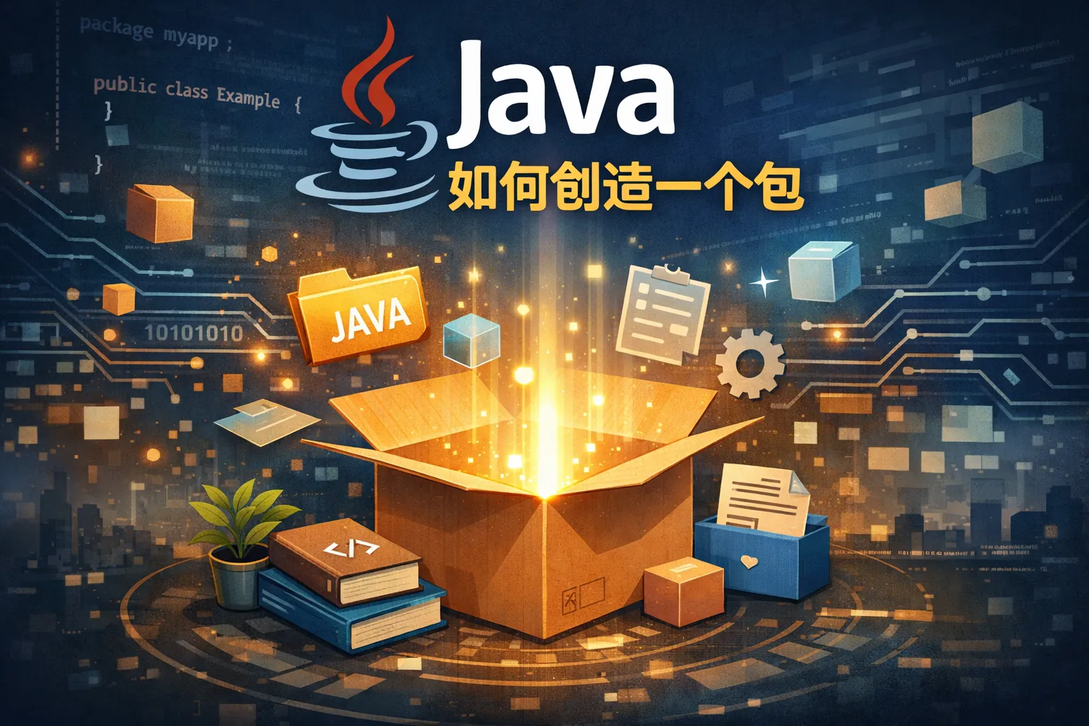 java如何创造一个包