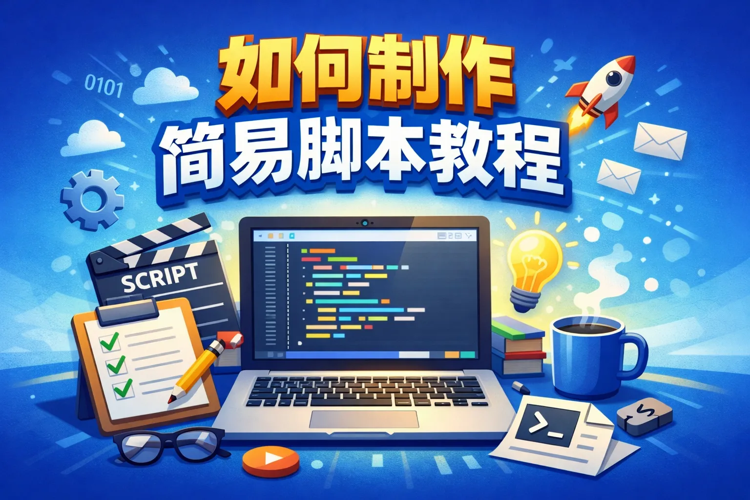 如何制作简易脚本教程