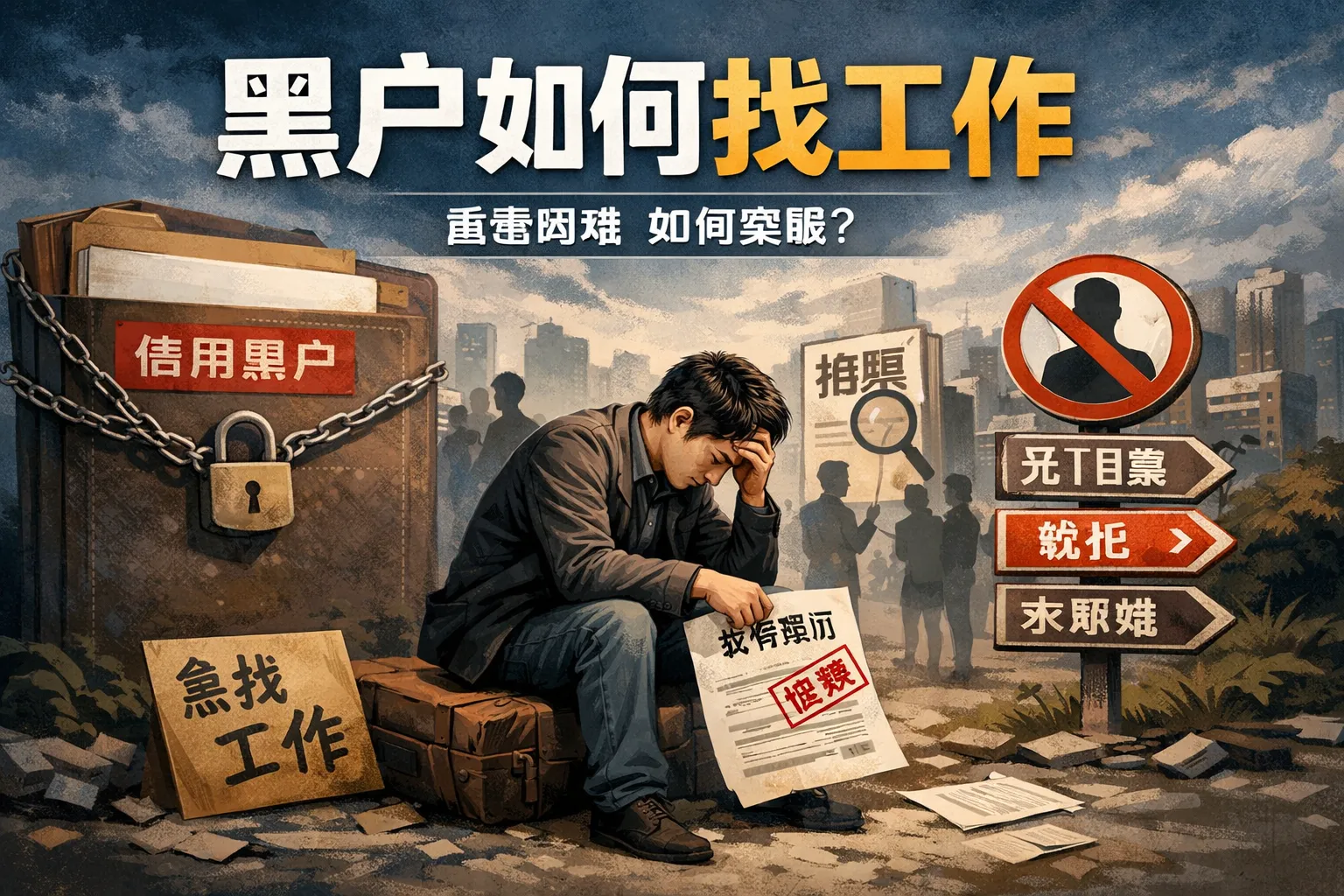 黑户如何找工作