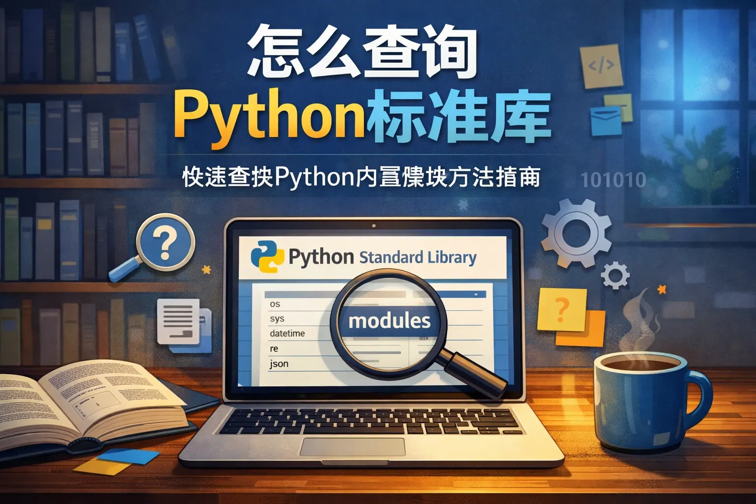 怎么查询python标准库