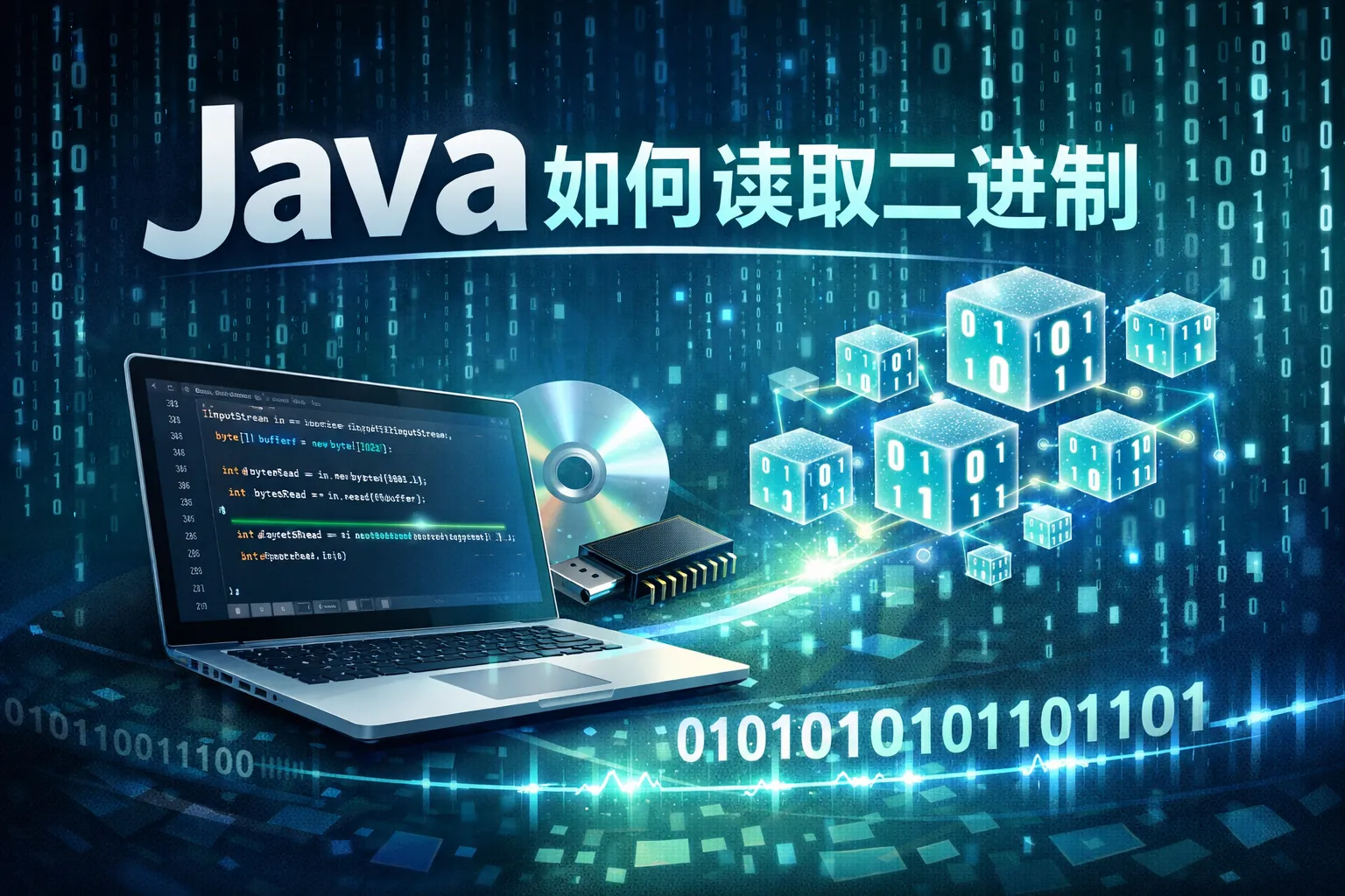 java如何读取二进制