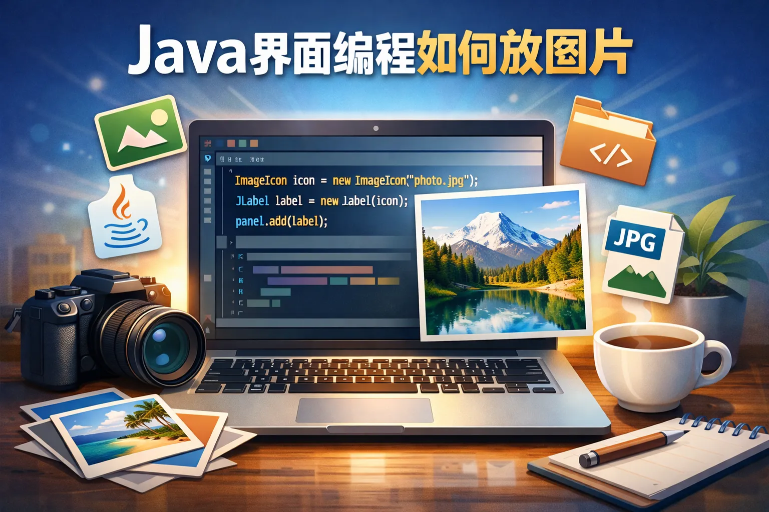 java界面编程如何放图片