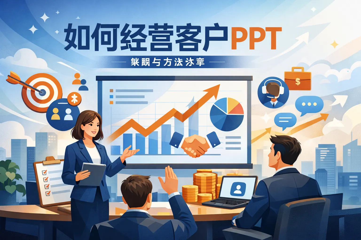如何经营客户ppt