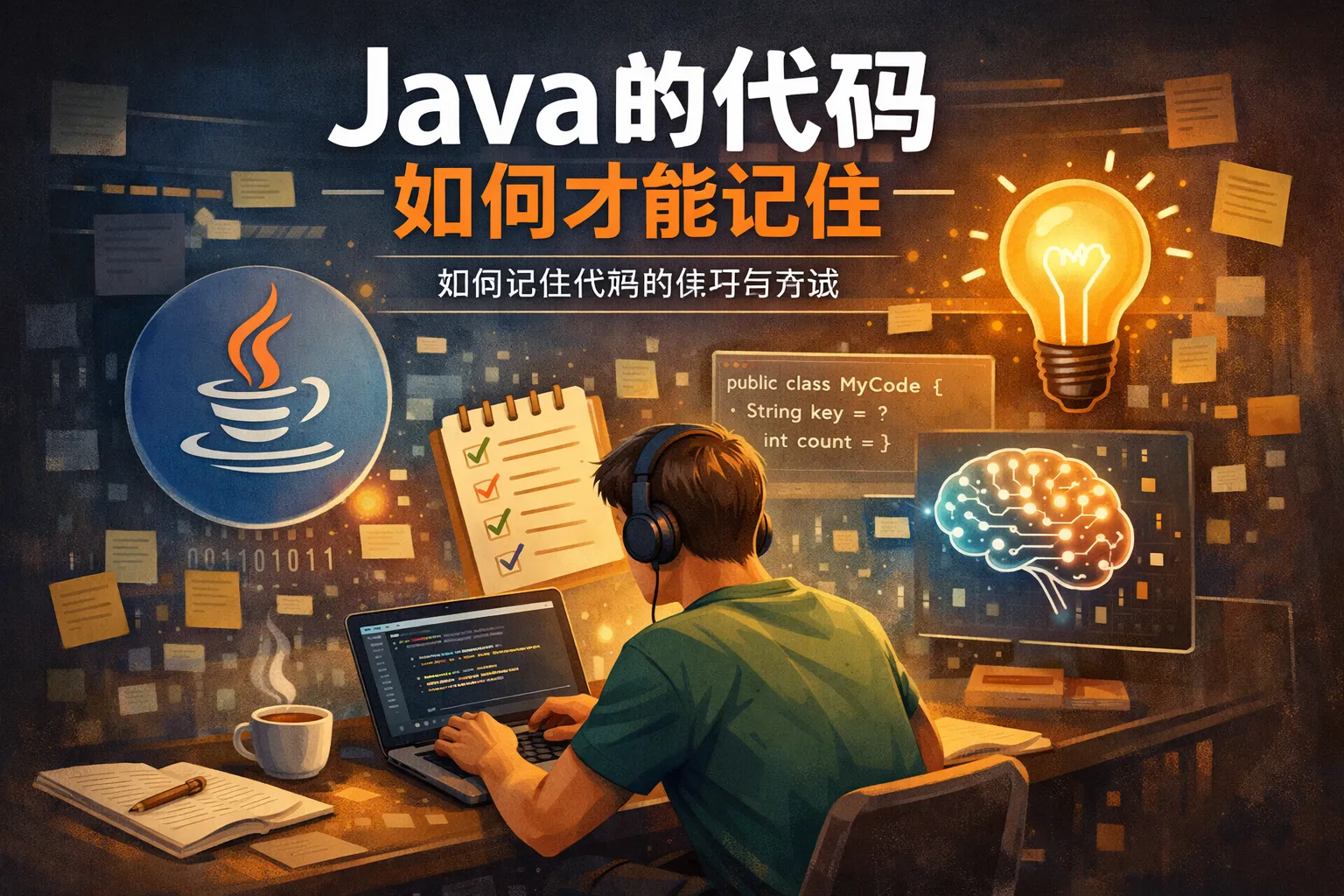 java的代码如何才能记住