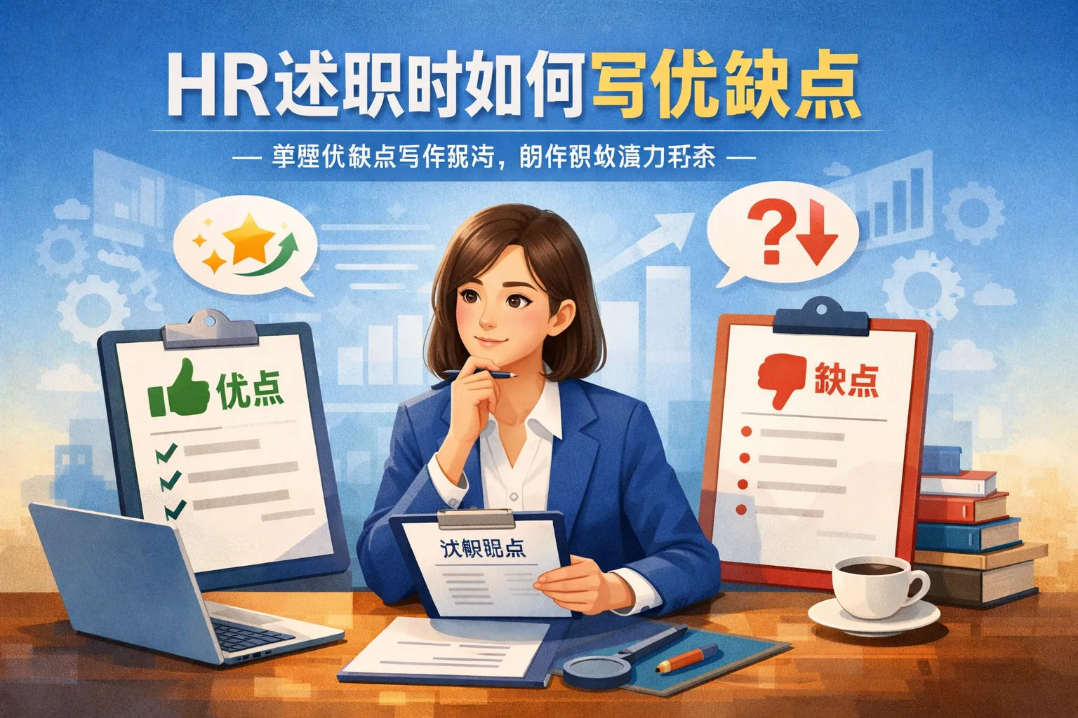 hr述职时如何写优缺点