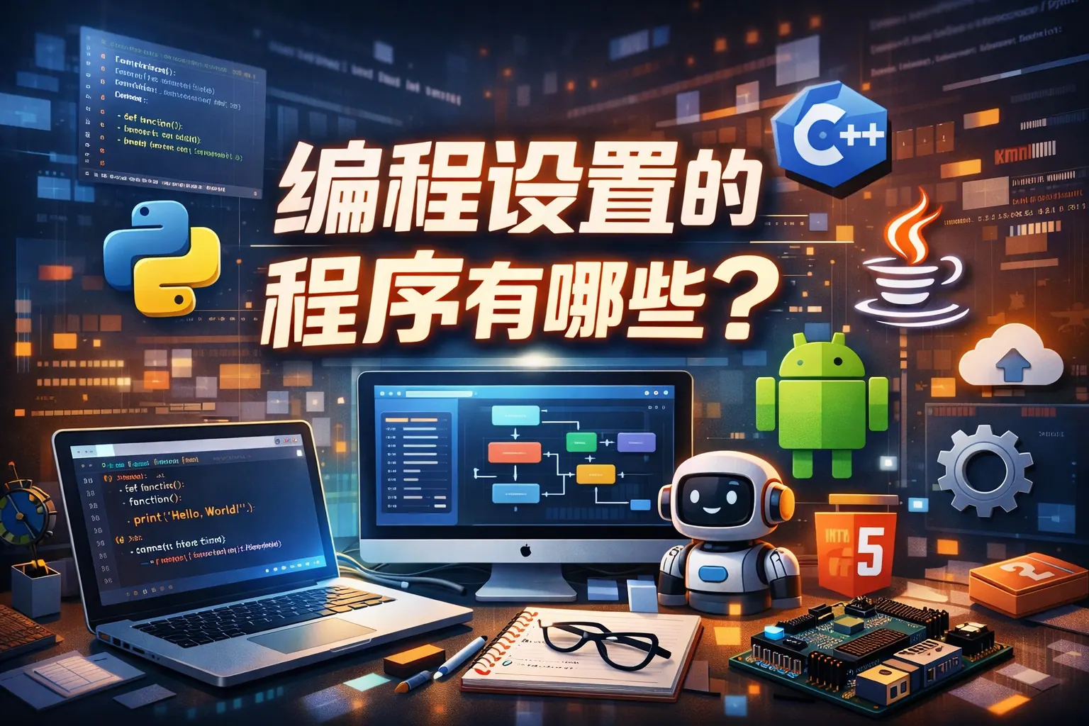 编程设置的程序有哪些