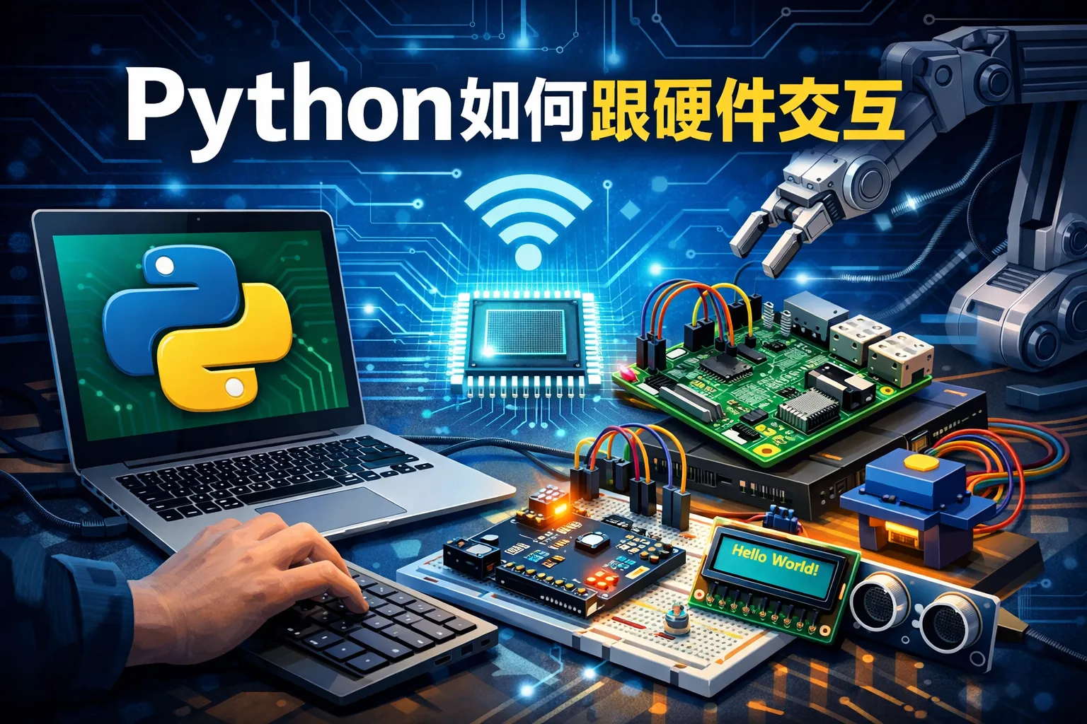 python如何跟硬件交互