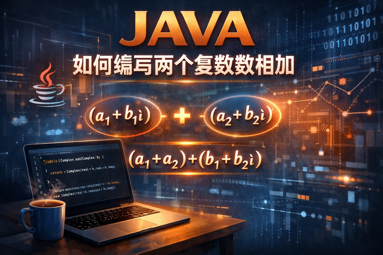 JAVA如何编写两个复数数相加