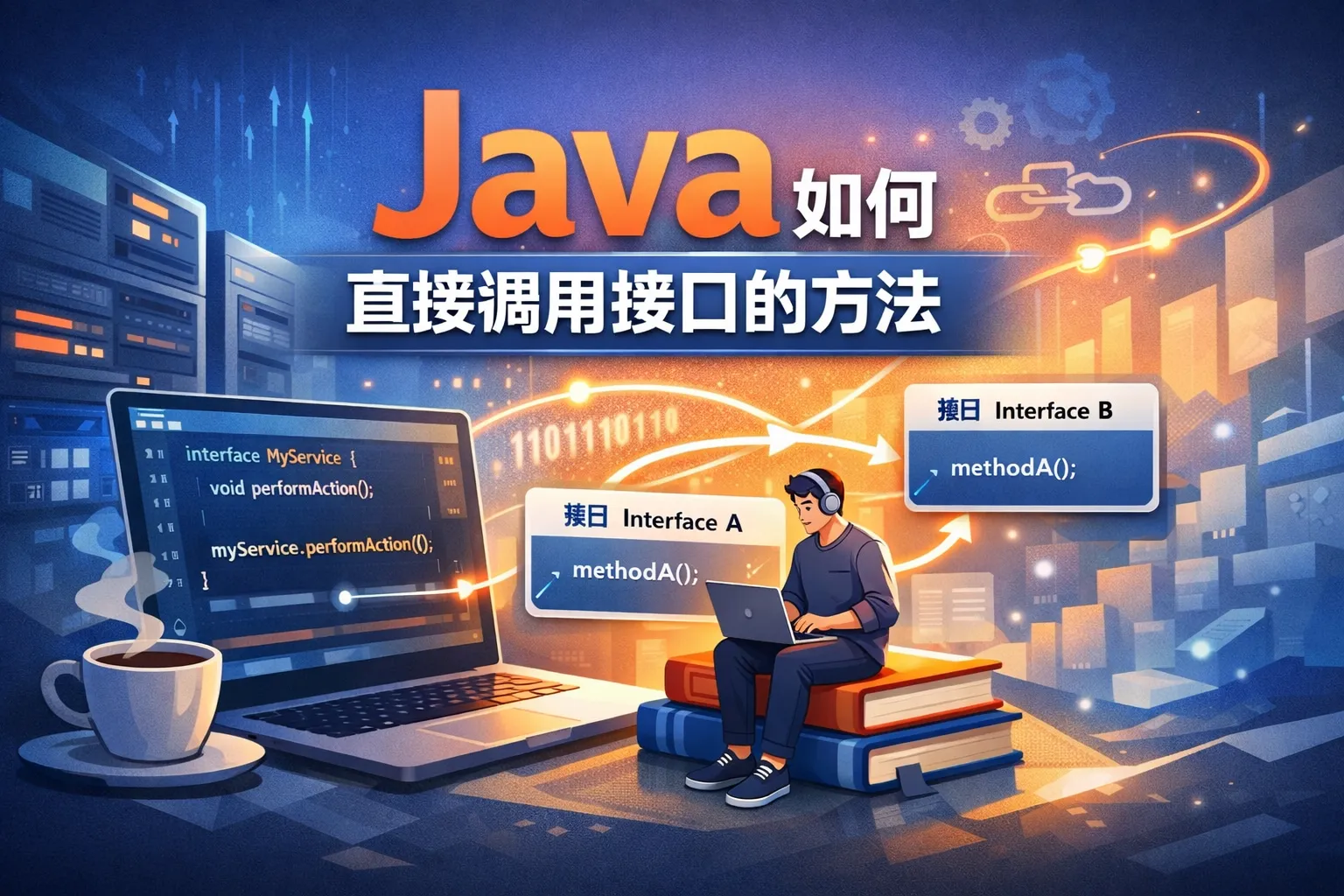 java如何直接调用接口的方法