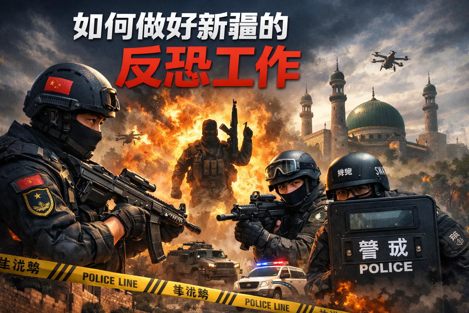 如何做好新疆的反恐工作