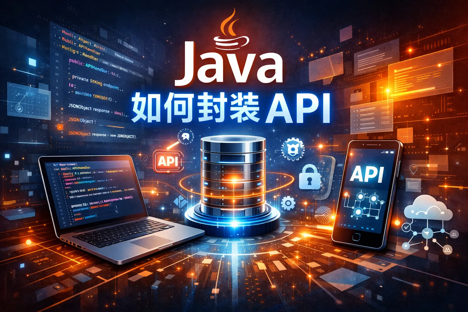 java如何封装api