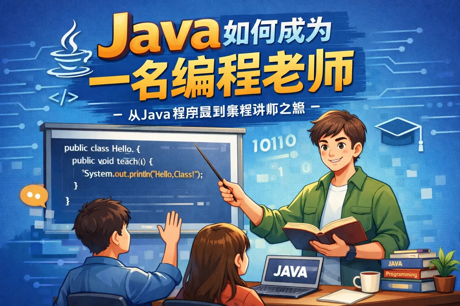 java如何成为一名编程老师