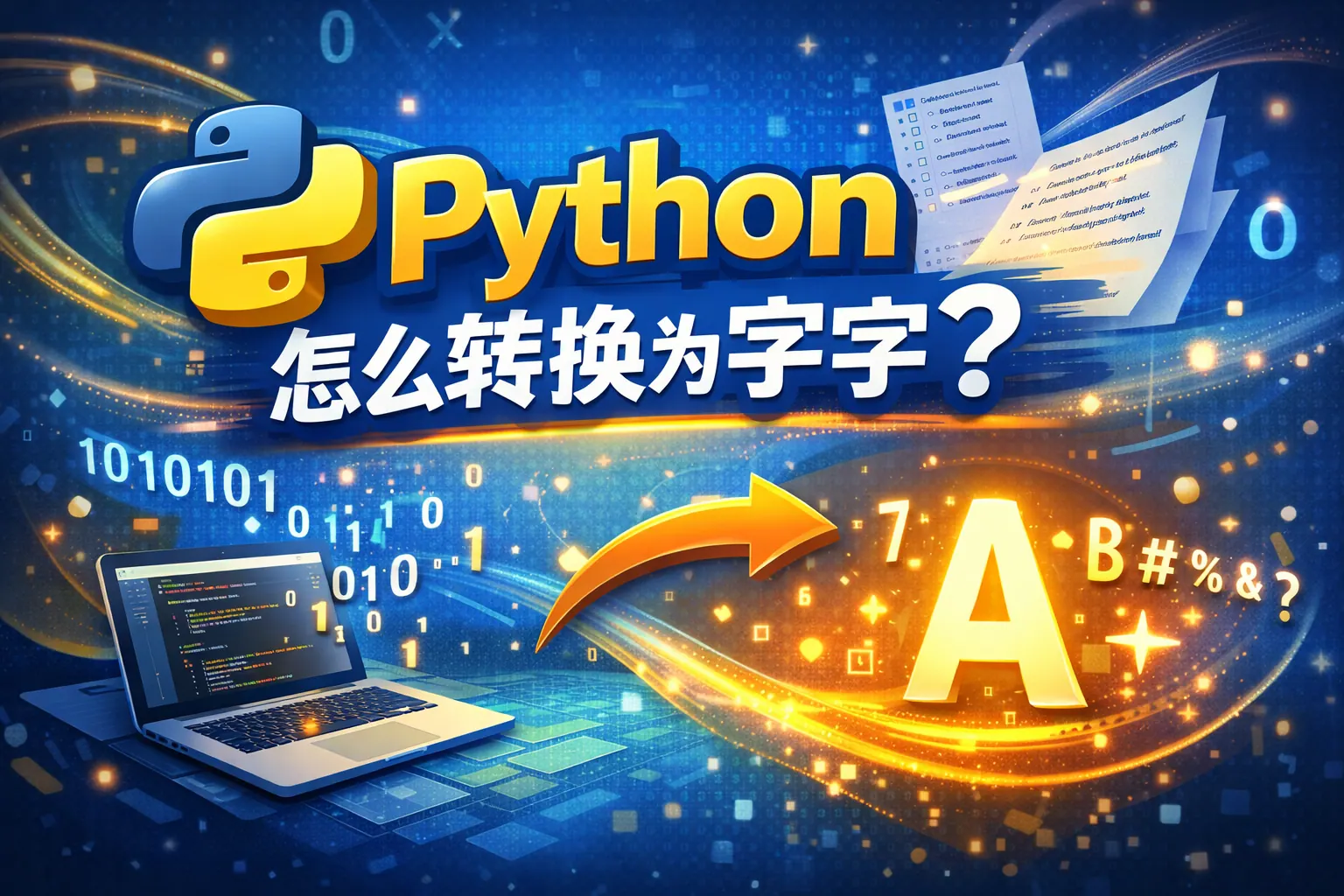 python怎么转换为字符