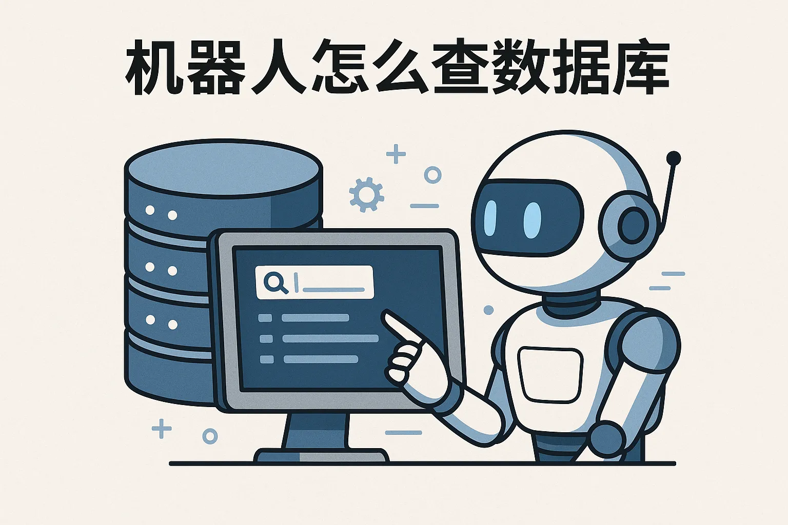 机器人怎么查数据库