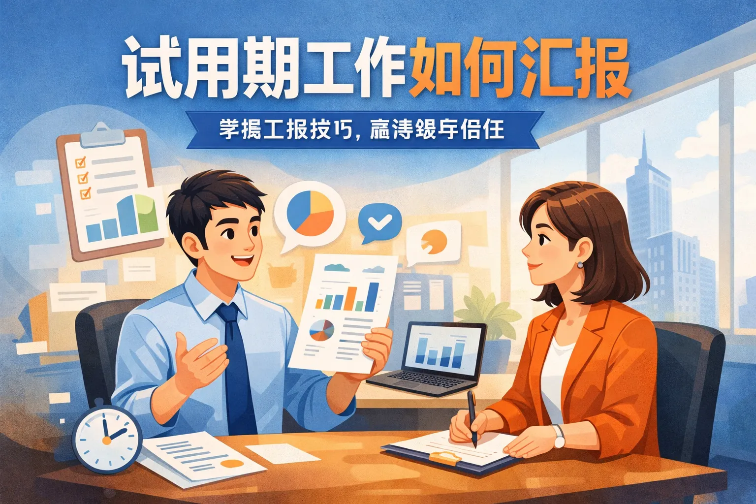 试用期工作如何汇报