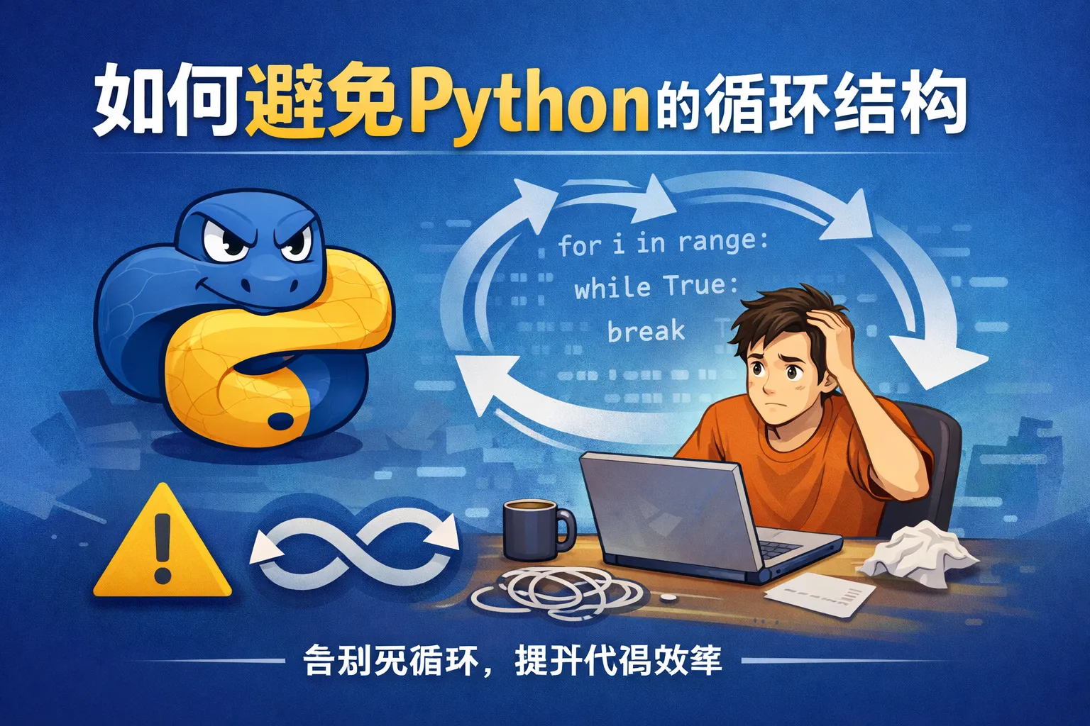 如何避免python的循环结构