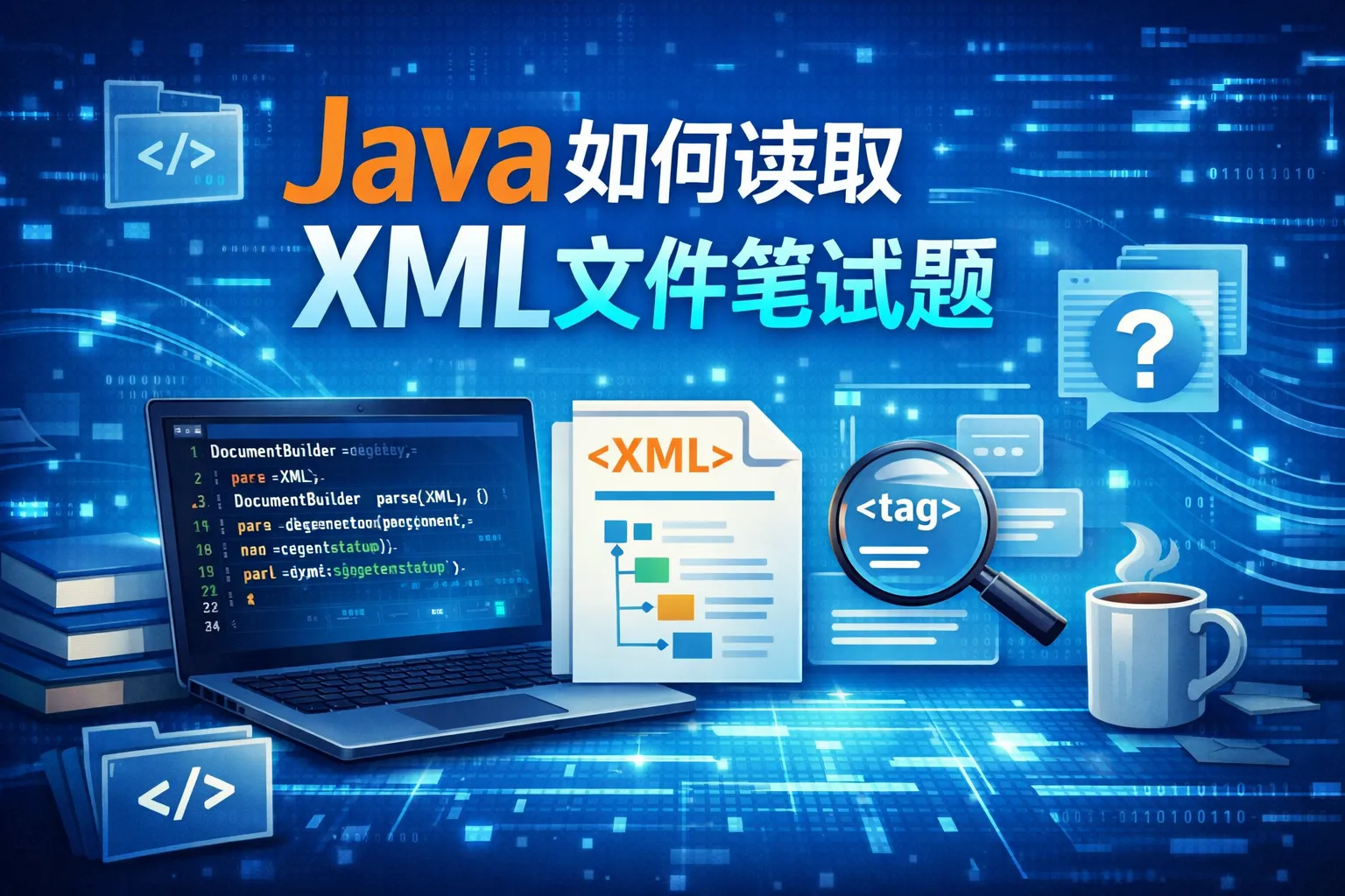 java如何读取xml文件笔试题