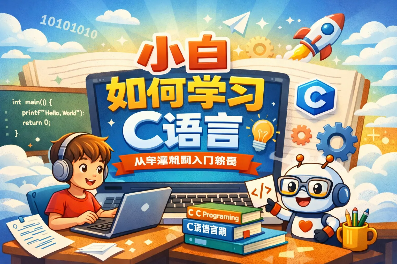 小白如何学习c语言