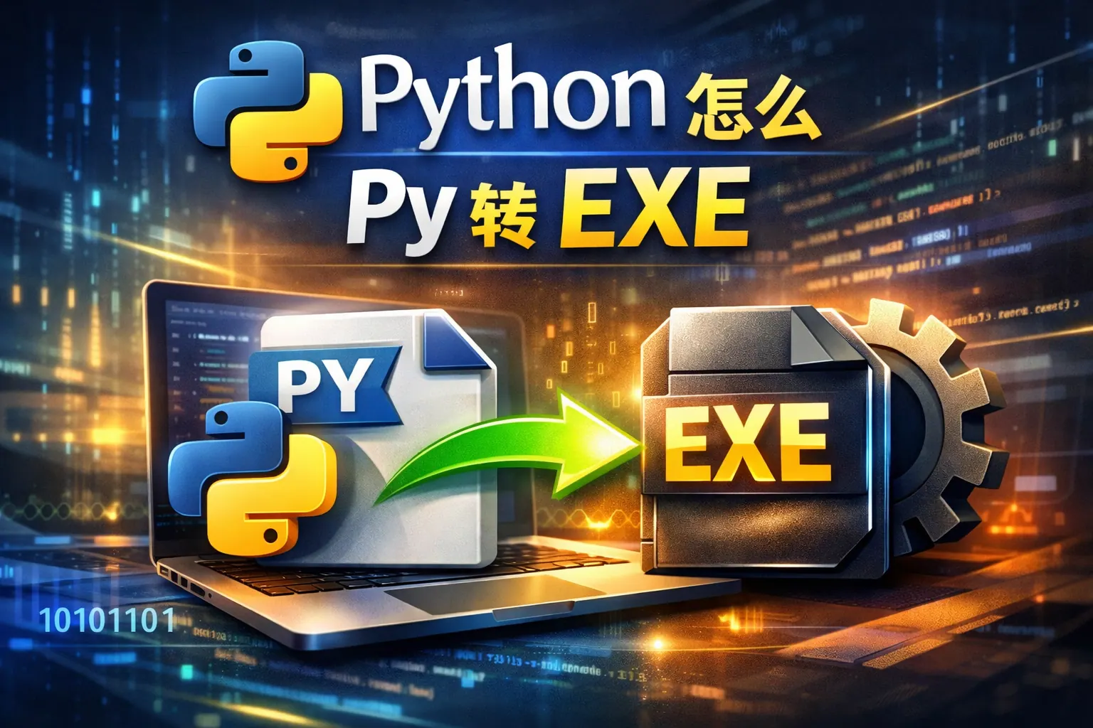 python怎么py转EXE