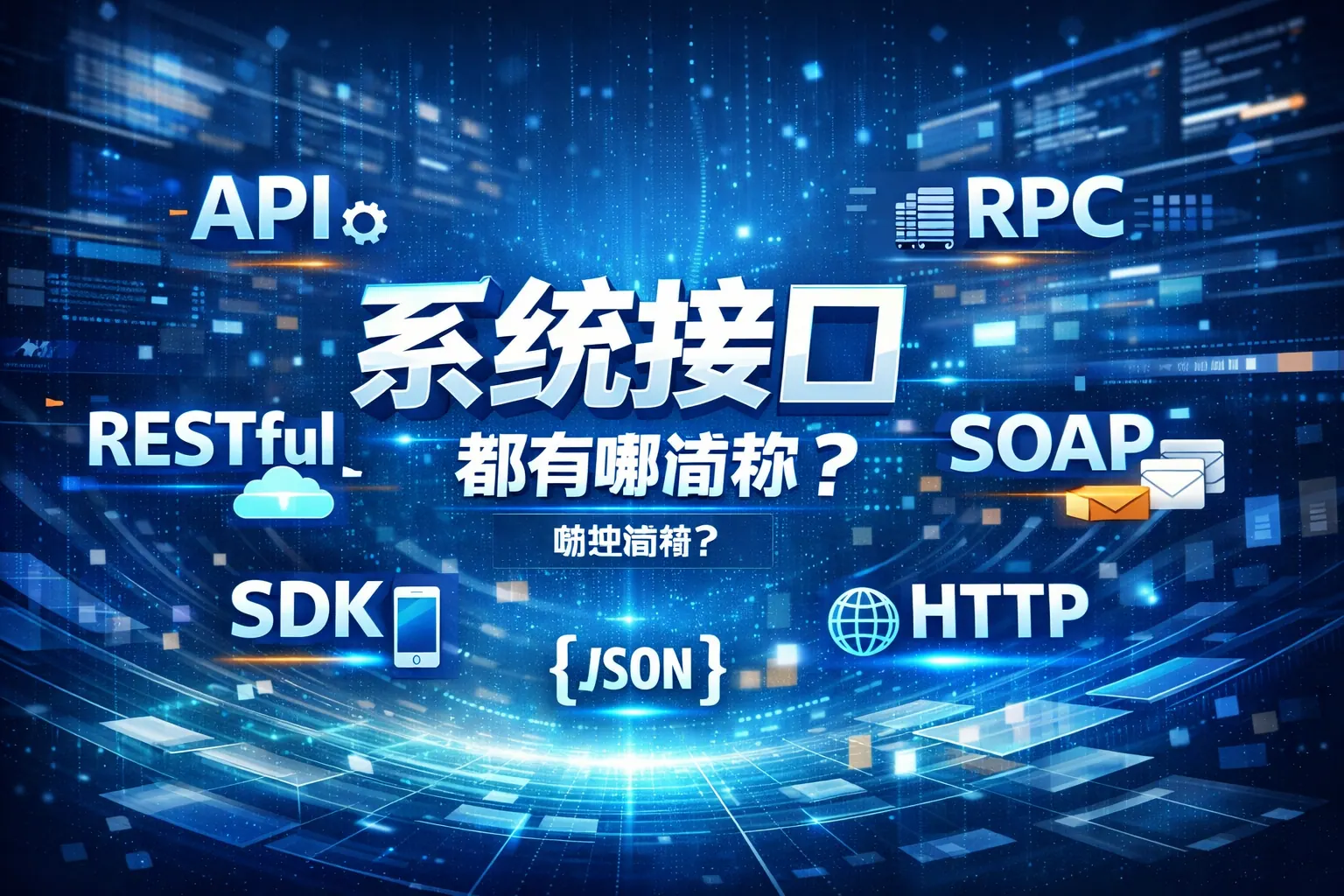 系统接口都有哪些简称