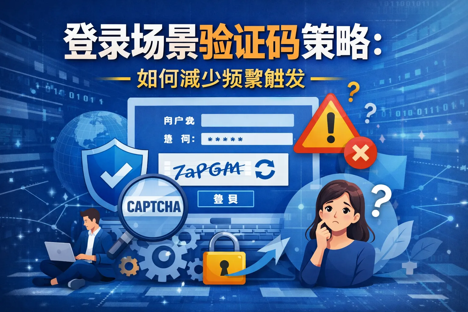 登录场景验证码策略:如何减少频繁触发