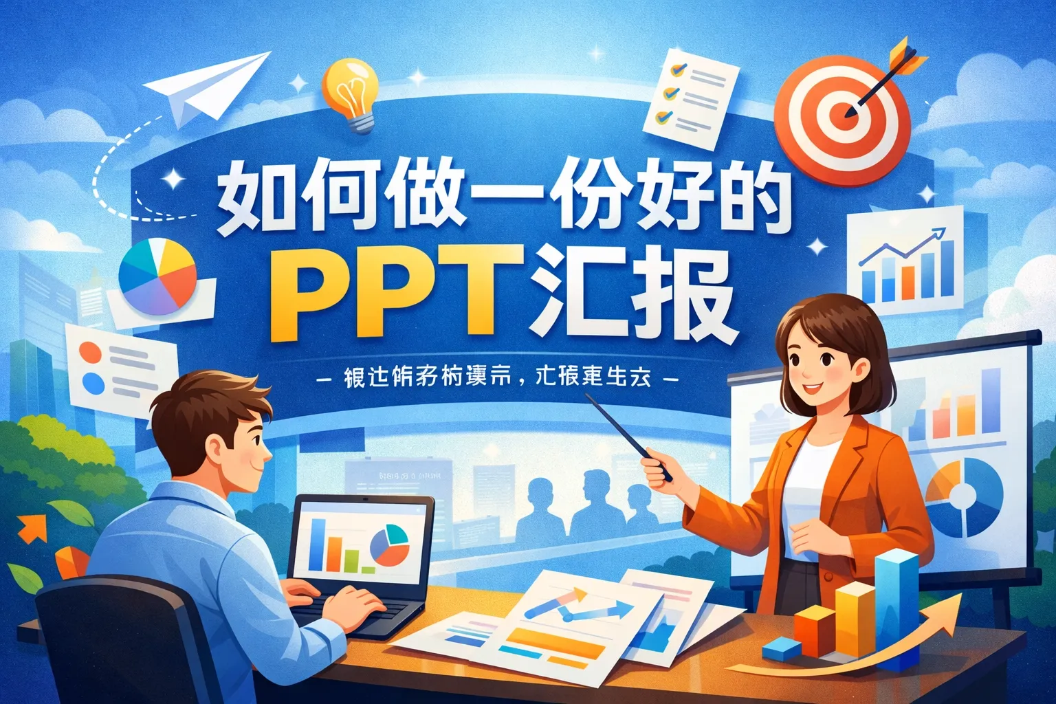 ppt汇报如何做