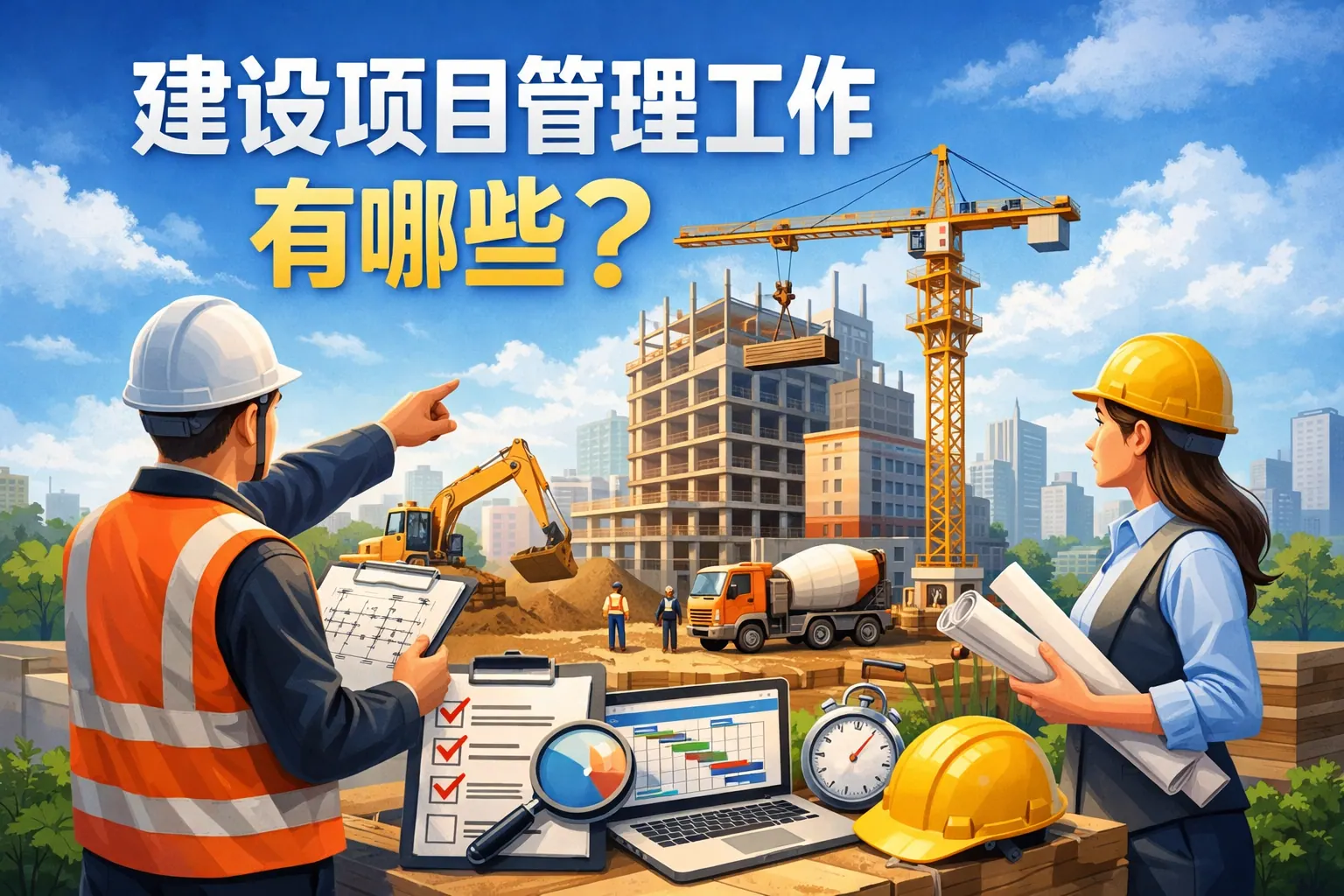 建设项目管理工作有哪些