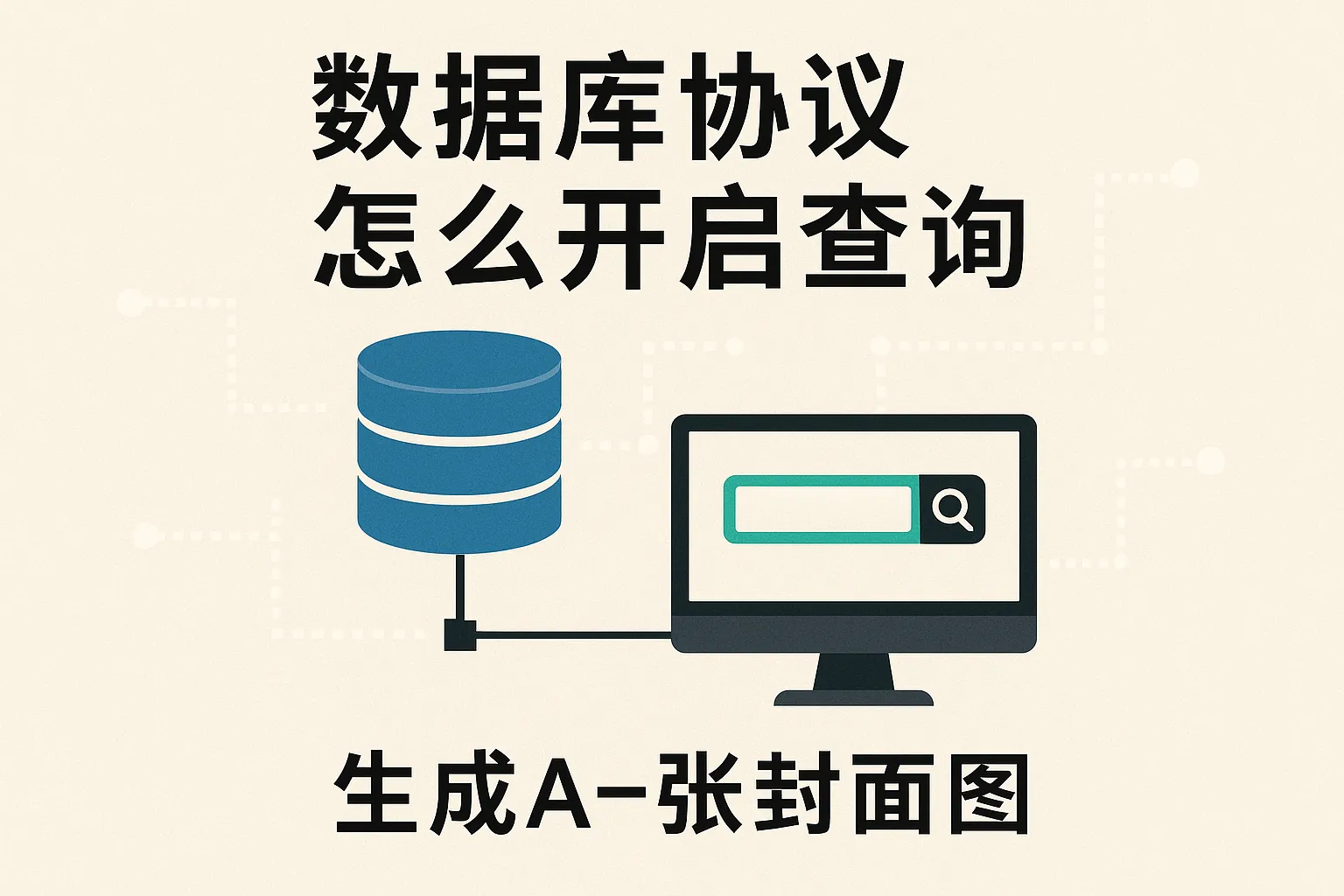 数据库协议怎么开启查询