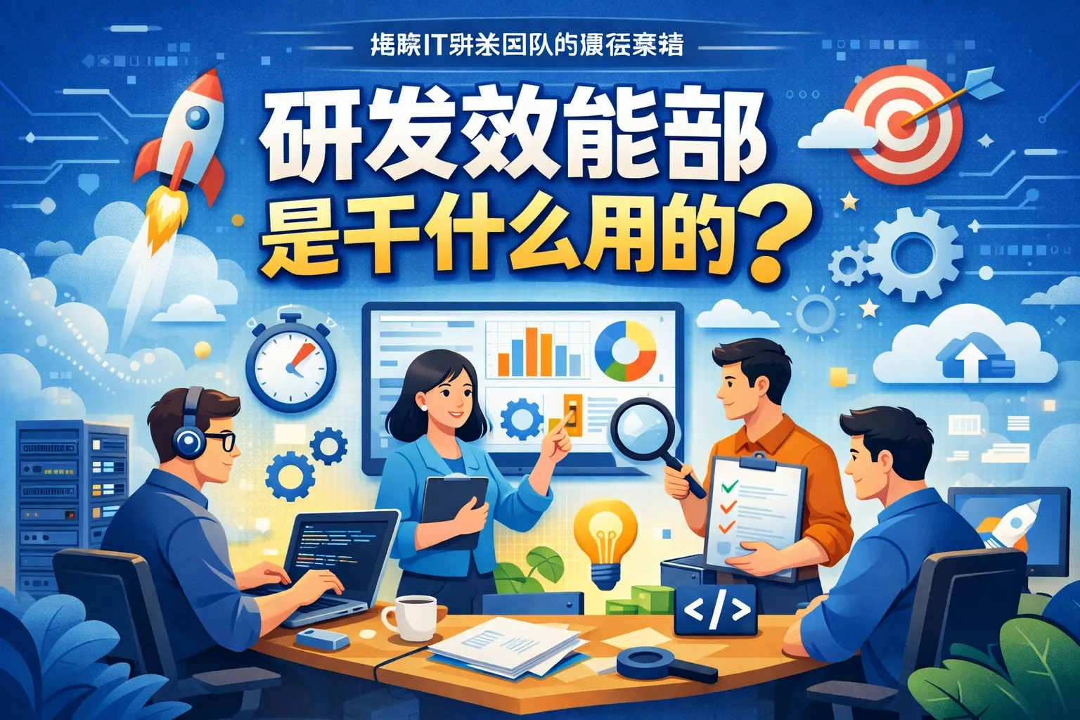 研发效能部是干什么用的