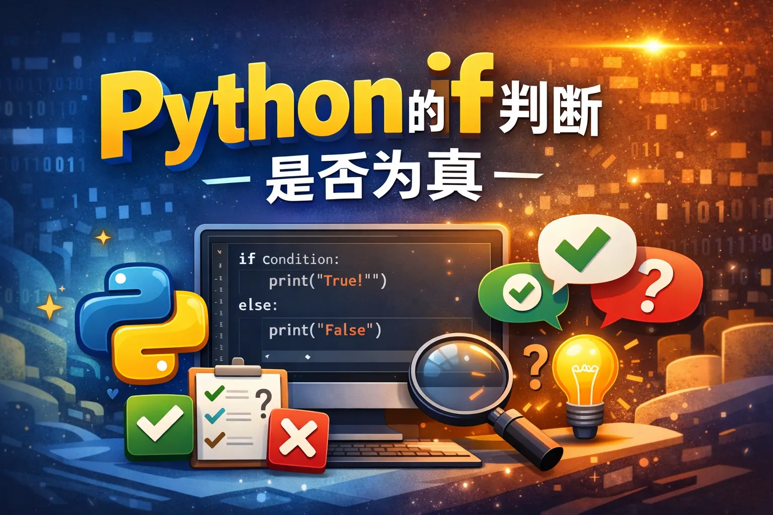 python的if判断是否为真