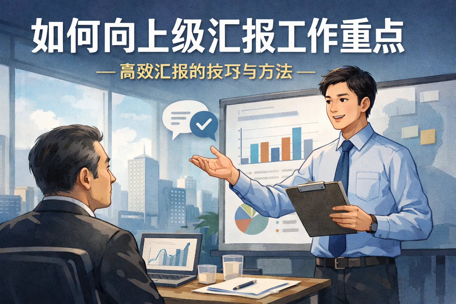 如何向上级汇报工作重点