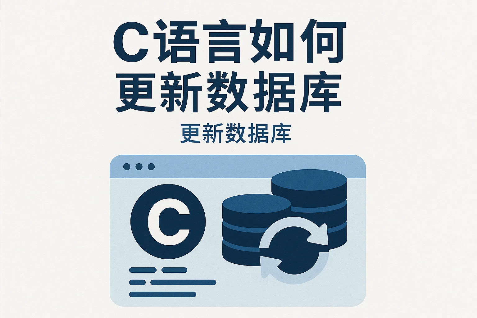 怎么使用c 更新数据库数据库数据库