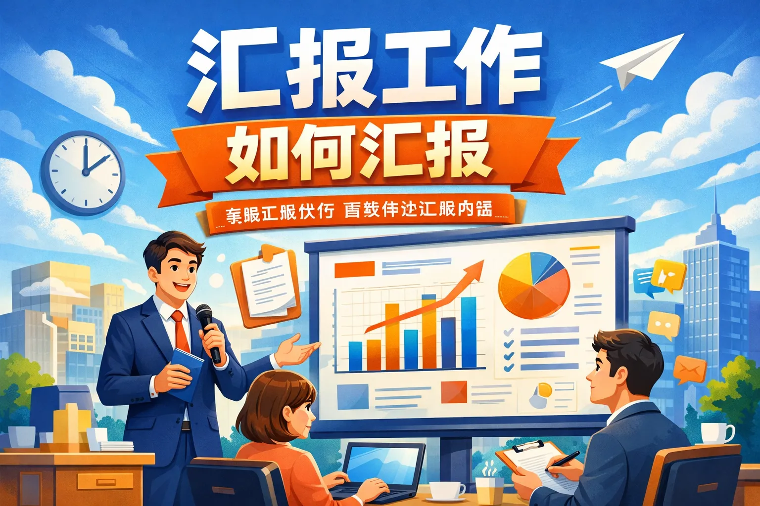 汇报工作如何汇报