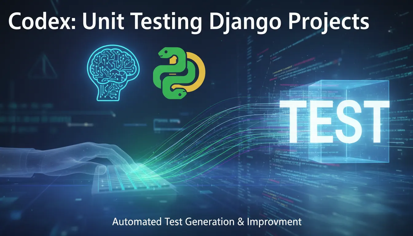 Codex 怎么给 Django 项目补充单元测试
