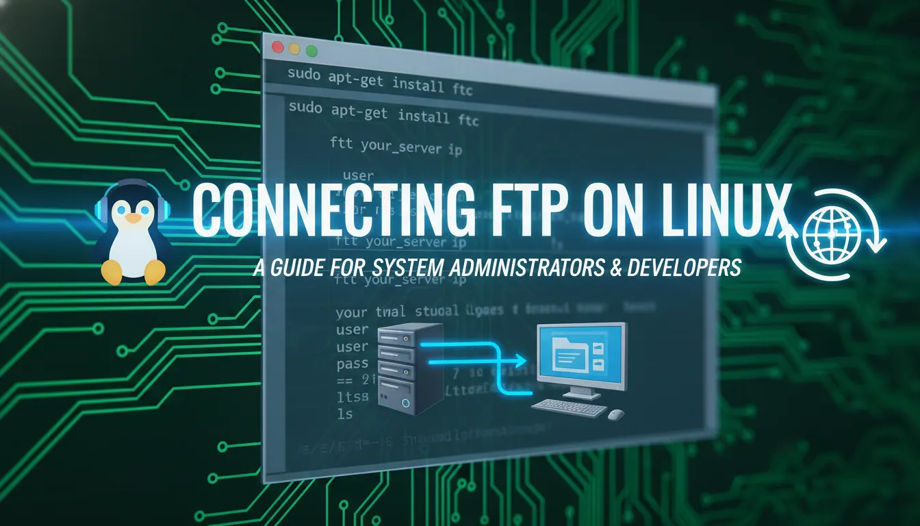 如何连接linux下的ftp